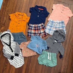 Carters 0-3 month summer vacation kit